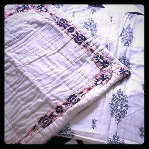 Anthropologie Quilted Euro Shams